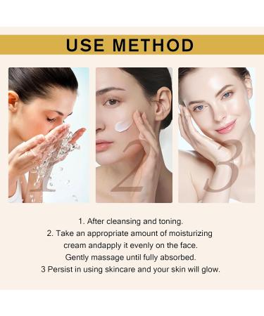Rice Raw Pulp Face Cream Anti Aging Face Cream Face Moisturiser Brightening Face Cream Skin Tightening Cream for Face Anti Wrinkle High Firming & Deep Nourishing Smooth Elasticity - Buy Online on SooperMarket.com