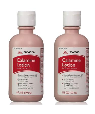 Swan Calamine Lotion - (2) 6 Oz. Bottles