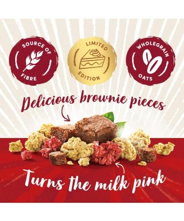 Jordans Country Crisp Red Velvet Ltd Ed | Breakfast Cereal | Vegetarian | 6 PACKS of 400g Red Velvet 400G (Pack of 6) - Buy Online on SooperMarket.com