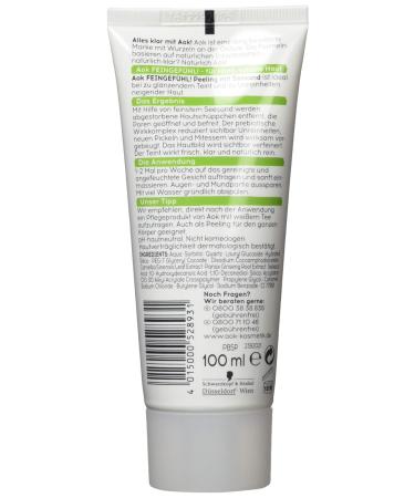 Aok Sea Sand Peeling with White Tea - 6 x 100 ml | Exfoliating Skin Care | International Shipping Available - Buy Online on SooperMarket.com