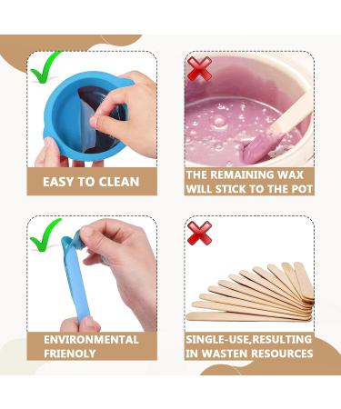 NPQ Silicone Wax Pot Insert - Professional Quick Heating for Waxing Hair Removal at Home or Salon - Buy Online on SooperMarket.com