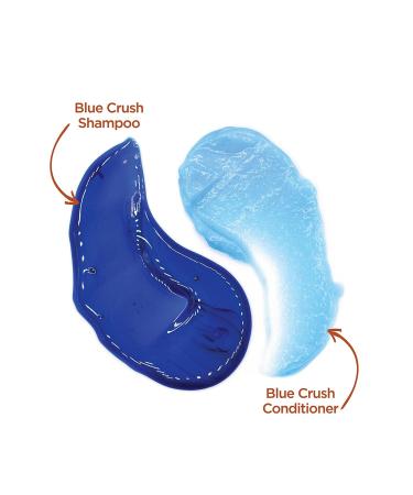 Blue Crush Brunette Shampoo & Conditioner Set - Neutralizes Brassiness - 8.3 fl oz - Buy Online on SooperMarket.com