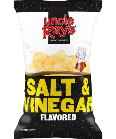 Uncle Rays Salt & Vinegar Flavoured Potato Chips Crisps American Chips