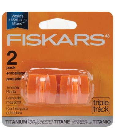Fiskars 157400-1001 Titanium TripleTrack High Profile Cutting Replacement Blades   Orange