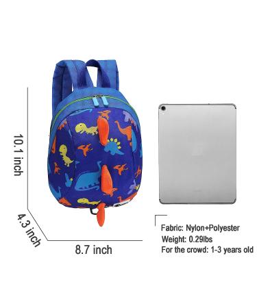 DB Dinosaur Toddler mini backpack with leash children Kids baby harness bookbag (Deep Blue) - Buy Online on SooperMarket.com