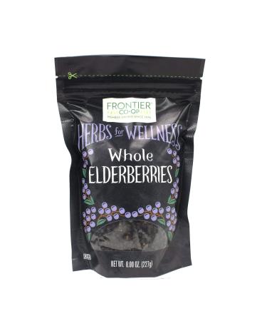 Frontier Co-op Whole Elderberries 8 oz (227 g)