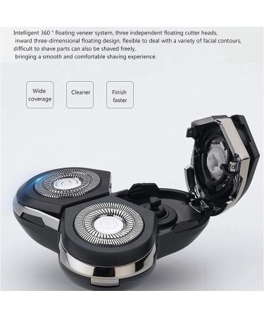 Men's Electric Shaver - 3 in 1 Rotary Razor & Trimmer | Cordless Waterproof & USB Rechargeable - Buy Online on SooperMarket.com