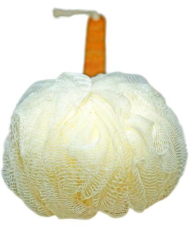 2-Pack Exfoliating Shower Loofah Body & Back Scrubber with Long Wooden Handle - Bath Brush On a Stick for Easy Reach - For Men & Women - Buy Online on SooperMarket.com