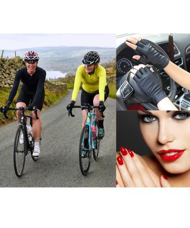 UV Shield Gloves for Nail Art | Anti-UV Fingerless Gel Manicure Gloves - Protect Hands from LED Lamps - Buy Online on SooperMarket.com