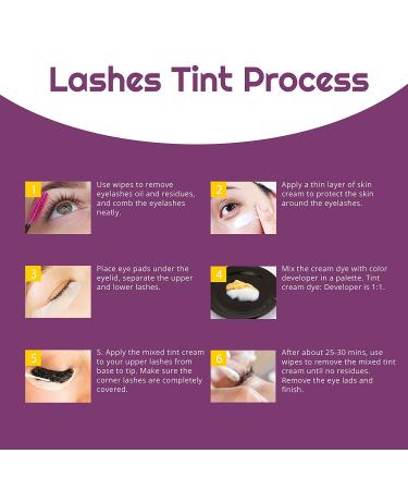 AYASAL Lash & Brow Coloring Kit | Professional Semi-Permanent 2-IN-1 Color | Long Lasting, Salon & Home Use - Buy Online on SooperMarket.com