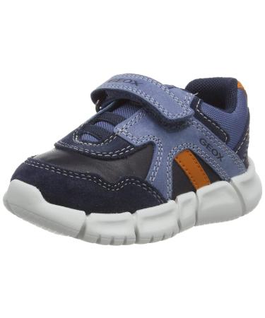 Geox Baby Boy's B Flexyper C Sneaker 3.5 UK Child Dk Blue Navy