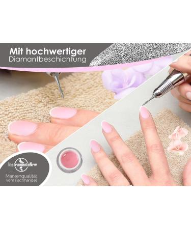 Diamond Grinder Cutter Flame - Medium Grain Foot Care & Manicure/Pedicure Tool for Skin & Nails | International Shipping - Buy Online on SooperMarket.com