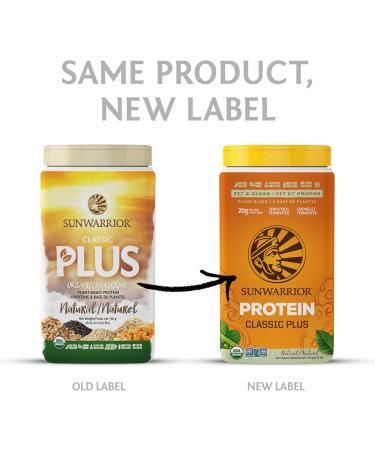 Sunwarrior Classic Plus Protein Natural 750 G 750 gram - Buy Online on SooperMarket.com