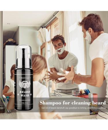 Buy MxTimwan 10-Part Beard Care Set for Men | Gift Set with Shampoo Oil Balm Comb Shears & Travel Bag - Buy Online on SooperMarket.com