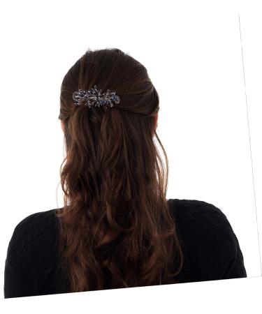 BELLIFFY Bride Hair Comb Blue Rhinestone Wedding Hair Comb for Bride - Vintage Flower Crystal Hairpin - Bridal Accessories for Bridesmaid Womens Hair Clips Headwear for Women Styling - Buy Online on SooperMarket.com