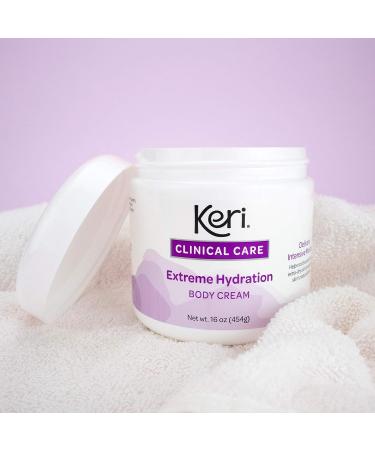 Keri Clinical Care Extreme Hydration Body Cream 16 Oz - 1 Pound Pack | Intense Moisturizing Formula - Buy Online on SooperMarket.com