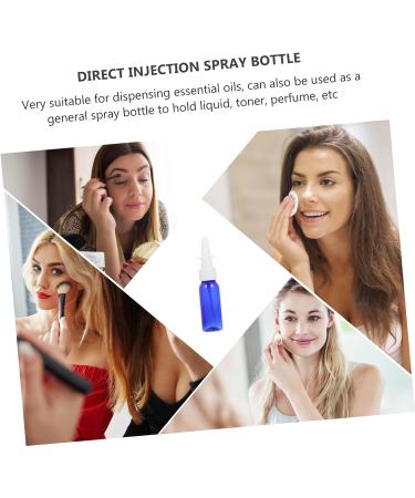 FOMIYES 24 Pcs Round Shoulder Nasal Spray Bottles - Travel Size Cosmetic Containers - Blue Pet - Set of 3 - Buy Online on SooperMarket.com