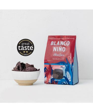 Blanco Ni o - Traditional Tortilla Chips - Blue Corn - 8 x 170g - Buy Online on SooperMarket.com