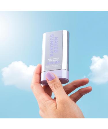 Naked Sundays SPF50 Clear Glow Sun Stick - Unscented Universal & Clear - 19G | Best International Shipping - Buy Online on SooperMarket.com