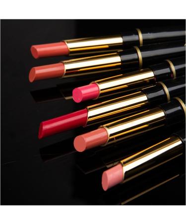 ChaneeHann 2-in-1 Matte Lipstick & Lip Liner Set - Waterproof Shaping Lip Liner Pencil for Girls (04 Water Red) - Buy Online on SooperMarket.com