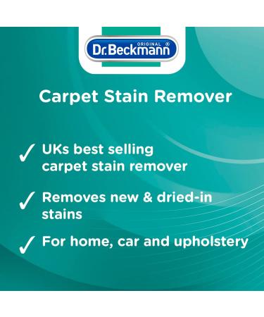 Dr. Beckmann Carpet Stain Remover | Removes New and Dried-in Stains | Includes Applicator Brush 650 ml & Astonish Peach Blossom Ready to Use Disinfectant Spray 550ml - Buy Online on SooperMarket.com