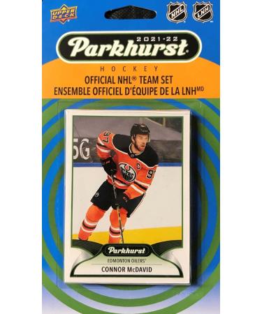 Edmonton Oilers 2021 2022 Upper Deck Factory Sealed Team Set with Connor McDavid and Leon Draisaitl Plus
