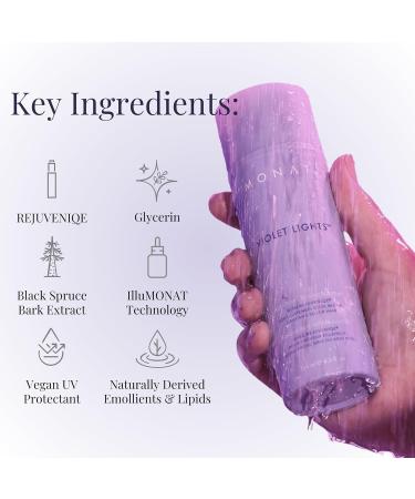 MONAT Violet Lights Anti-Brass Toning Masque - Natural Radiance for Healthy Beautiful Hair - Tone Brassiness & Illuminate Shine - Buy Online on SooperMarket.com