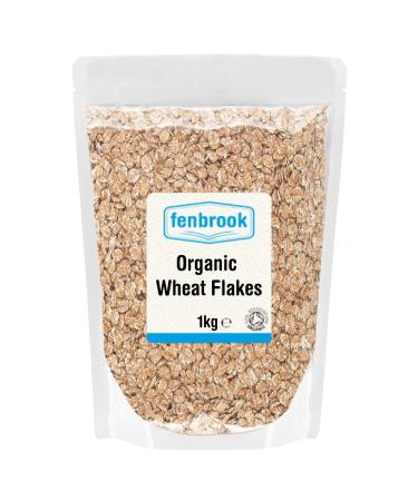 Organic Wheat Flakes 1kg | Certified Organic by Fenbrook Organic