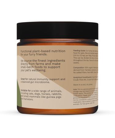 Boosie Organic Adaptogenic Powder for Dogs and Cats - Supports Gut Health and Promotes Diverse Microbiome - Turkey Tail Mushroom - 100% Natural without Additives or Preservatives - Pet Nutrition - Buy Online on SooperMarket.com