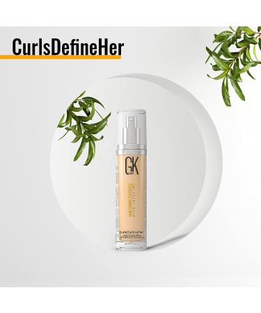 GK HAIR Global Keratin CurlsDefineHer 3.4 oz - Curl Defining Cream for Frizz Control & Moisture - Buy Online on SooperMarket.com