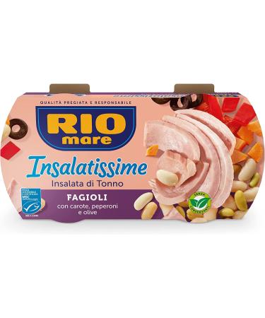 3 x Rio Mare Insalatissime fagioli e tonno mix of beans and tuna (2 x 160 g)