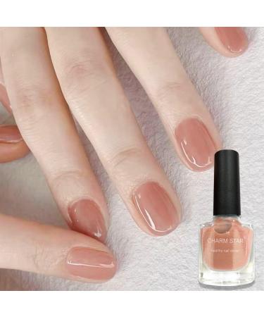 PINK Gel Nail Polish Set nude Peach Light Pink Coral Gel Nail Varnish Sets Natural Pink Soak off UV/LED Gel for DIY Manicure Home Nail Art gold Gel Nail Polish gold Gel Nail Polish