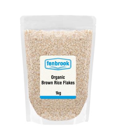 Organic Brown Rice Flakes 1kg | Certified Organic by Fenbrook Organic