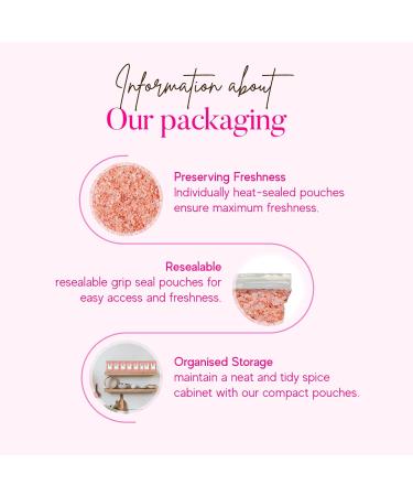 Premium Pink Himalayan Sea Salt (Coarse) 500g - 100% Pure Vegan Gluten-Free | Natural Pink Salt From Himalayan Mountains | Resealable Pouch for Grinder Refills - Enhance Flavor & Health Benefits - Buy Online on SooperMarket.com