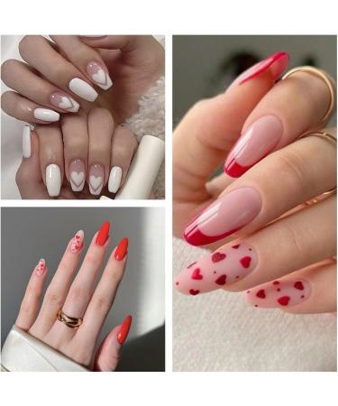 AILLSA Christmas Gel Nail Polish Set Red White Dark Green Gel Polish with Base and Top Coat Red Gold Sparkle Nail Polish Gel Soak Off U V Gel Winter Colors Starter Kit for Christmas Gifts A8-christmas Set - Buy Online on SooperMarket.com