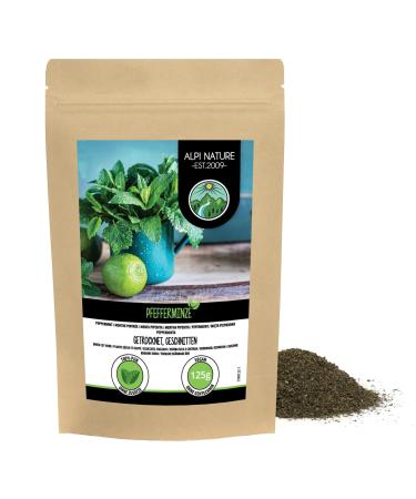 Peppermint (125g 4.4oz) peppermint leaves cut peppermint tea gently dried 100% pure and natural herbal tea 125 GR