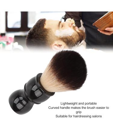 Quick Drying Hair Shaving Brush with Curved Handle - Easy to Clean Barber Tool for Perfect Shaves - Buy Online on SooperMarket.com