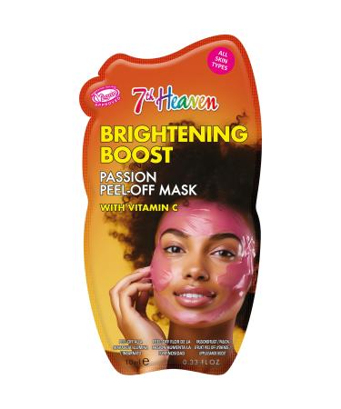 7th Heaven Passion Peel Off Face Mask with Vitamin C - Brightening Boost - All Skin Types