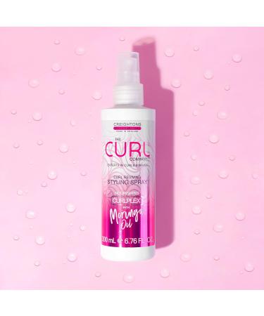 The Curl Company Curl Reviving Styling Spray - 200ml | Curplex with Moringa Oil | Define Curls & Waves - Buy Online on SooperMarket.com