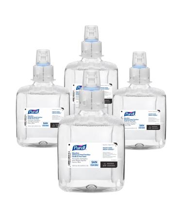 Purell Education Advanced Gentle And Free Hand Sanitizer Refill 40.57 Oz Pack Of 4 Refill Bottles
