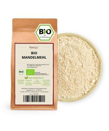 Kamelur organic almond flour blanched (1kg) high-quality organic almonds ground 1 kg (1 pack)