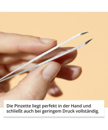 Rubis Universal Eyebrow Tweezers - Straight Tip Precision Tweezers for Perfect Eyebrows | Shop Elegance Internationally - Buy Online on SooperMarket.com