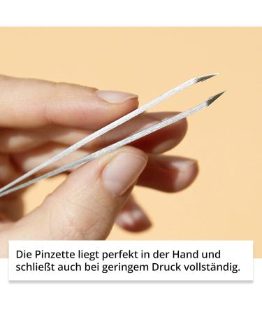 Rubis Gold Tweezers - Precision Eyebrow Plucking | Professional Fine & Pointed Sloping Tips for Hair Removal - International Shipping - Buy Online on SooperMarket.com