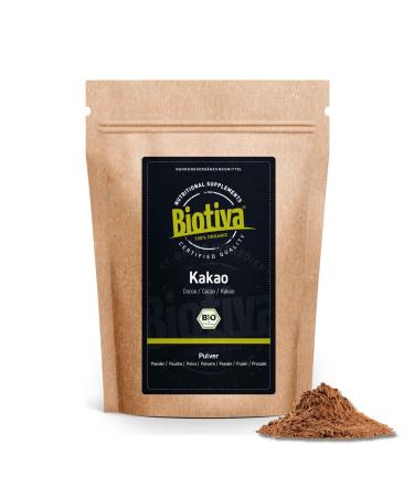 Cocoa powder highly defatted organic 3kg (3x1kg) 3 kg (pack of 3)