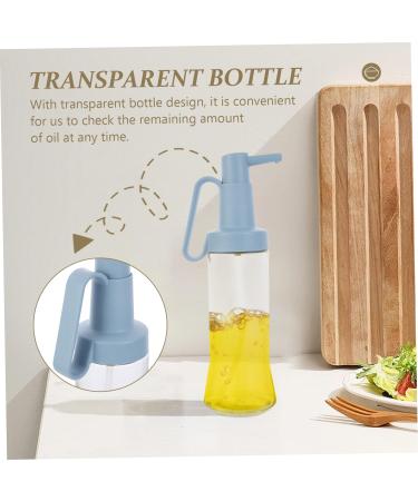Ciieeo 4pcs Castor Silicone Container Oil Dispenser Bottle Kitchen Oil Bottle Glass Oil Storage Bottle Food Containers Olive Oil Dispenser Soda Glass Kitchen Supplies Multifunction 10.8X7.8X26.9CMx4pcs Bluex4pcs - Buy Online on SooperMarket.com