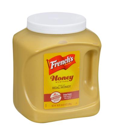 French's Honey Mustard, 105 oz - One 105 Ounce Container of Honey Mustard Dipping Sauce, Best for Use on Sandwiches, Burgers, Sides and More 6.56 Pound (Pack of 1)