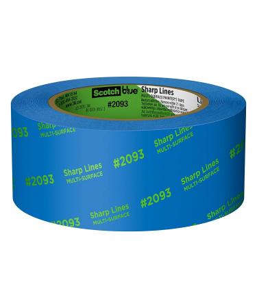 Scotch Painter's Tape 2093-48TC3 2093 Sharp Lines Multi-Surface Painters Tape  3 rolls  Blue  3 rolls 1.88 Width 3 rolls - Buy Online on SooperMarket.com