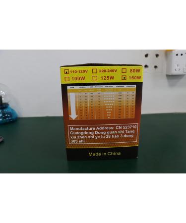 Buy Dernord 100W UV Heat Lamp for Turtles Geckos & Terrariums - Full Spectrum E27 Solar Spotlight - Buy Online on SooperMarket.com