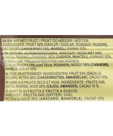 Buy Raw Bite Raw Food Bars Cacao Pack of 12 (50g each) | Healthy Snack | International Shipping - Buy Online on SooperMarket.com