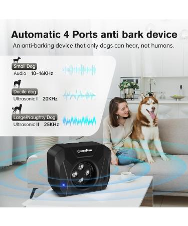 Antibell for Dogs - Auto Ultrasound Bark Control Device | Rechargeable & IPX45 Waterproof | 3 Levels for Small to Large Dogs | Effective Anti-Barking Solution - Buy Online on SooperMarket.com